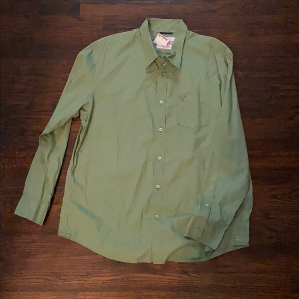 American Eagle Shirt XXL Green